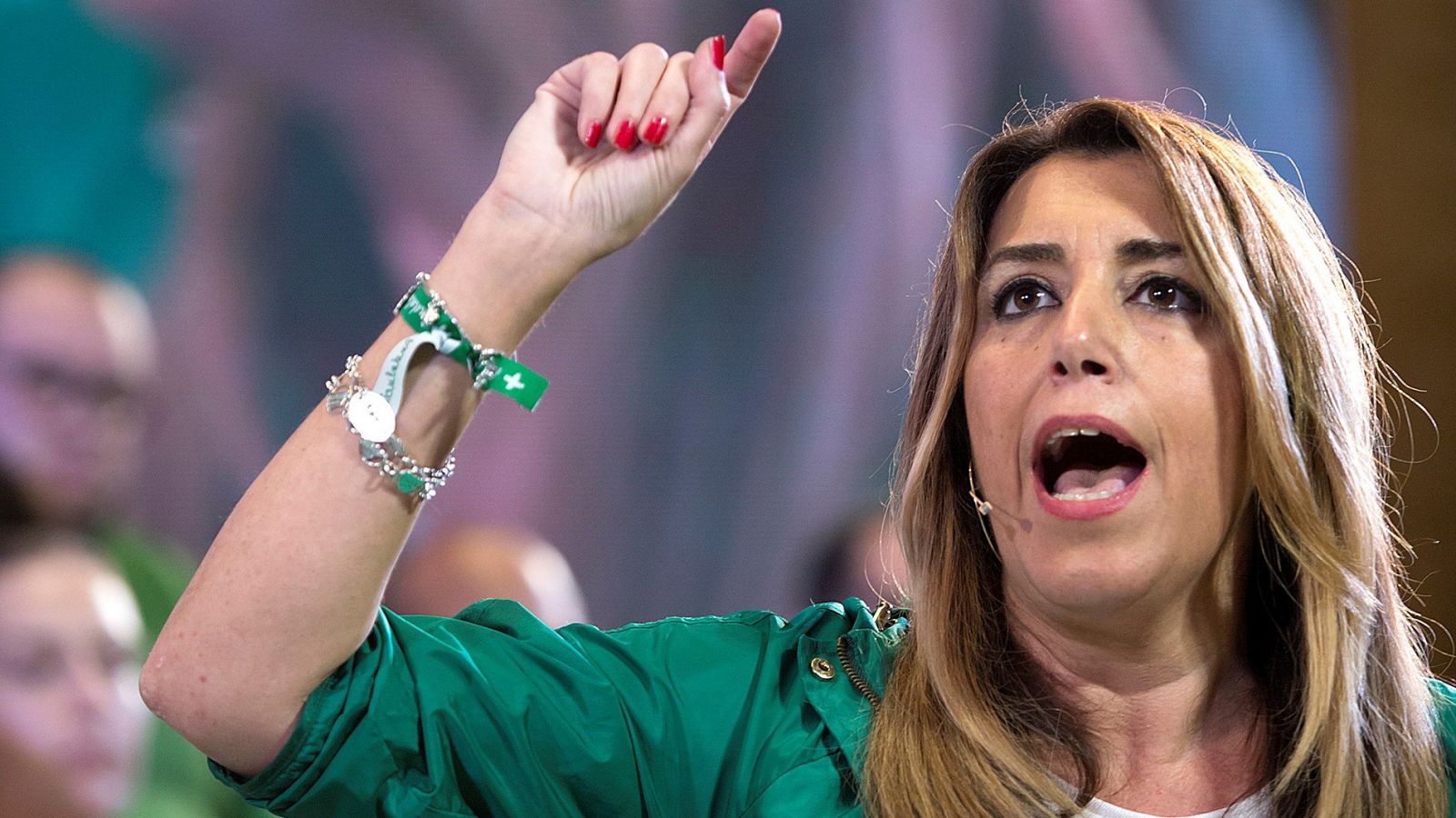 Susana Díaz reprocha a los líderes nacionales su desconocimiento del Estatuto de Andalucía