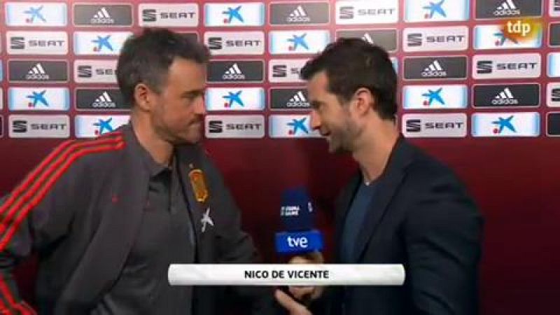 Luis Enrique: "Las críticas a De Gea le van a hacer más fuerte"