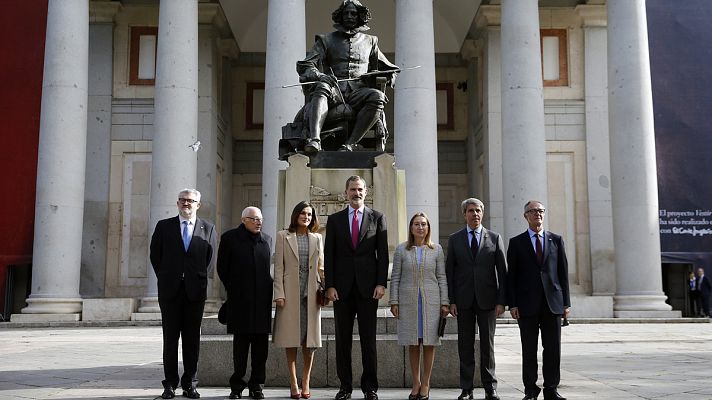 El rey destaca la "dimensión universal" y "el legado cultural" del Museo del Prado 