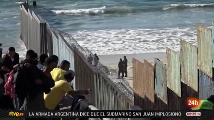 Europa - Bruselas preocupada por la caravana humana