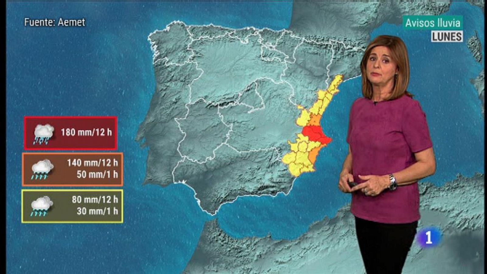 L'informatiu - Comunitat Valenciana: El tiempo en la Comunidad Valenciana - 19/11/18  | RTVE Play