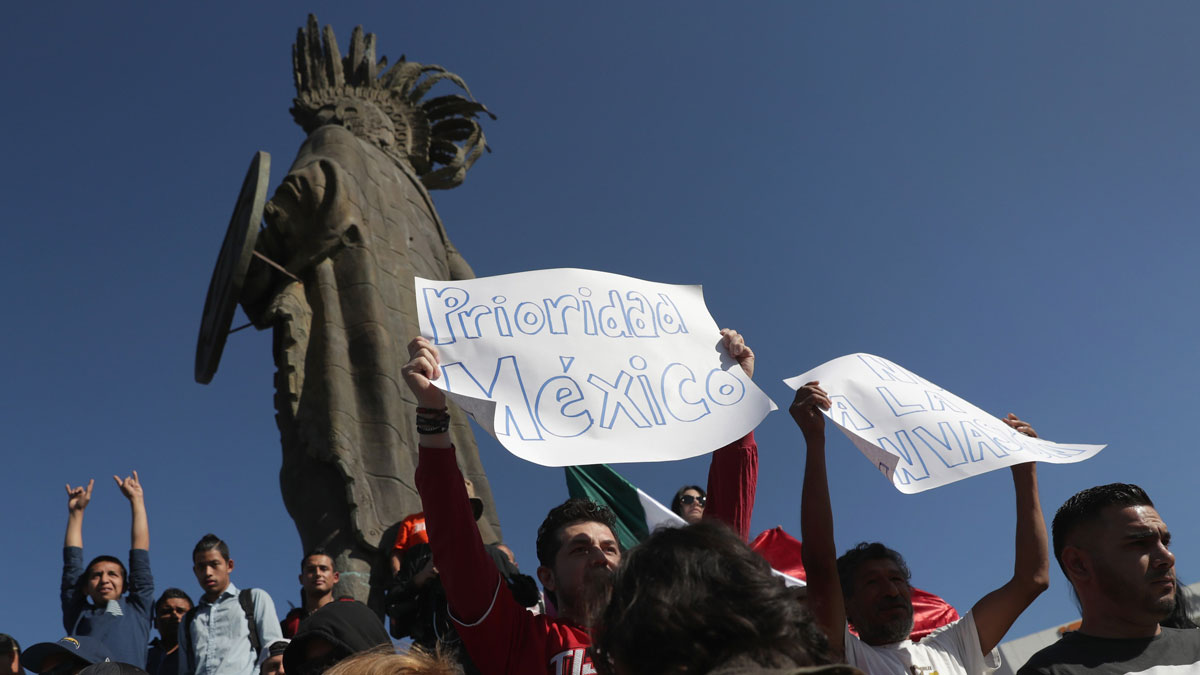 M xima tensi n en Tijuana por la caravana