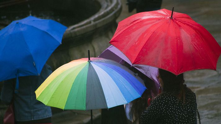 El tiempo - Precipitaciones fuertes e incluso muy fuertes en el área mediterránea