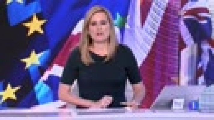 Telediario 1 - El gobierno plantea sus reticencias al preacuerdo del 'Brexi