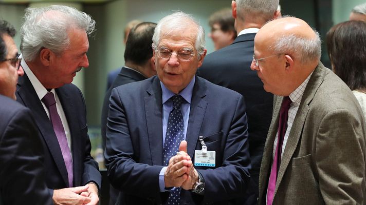 Telediario 1 - El gobierno plantea sus reticencias al preacuerdo del 'Brexi