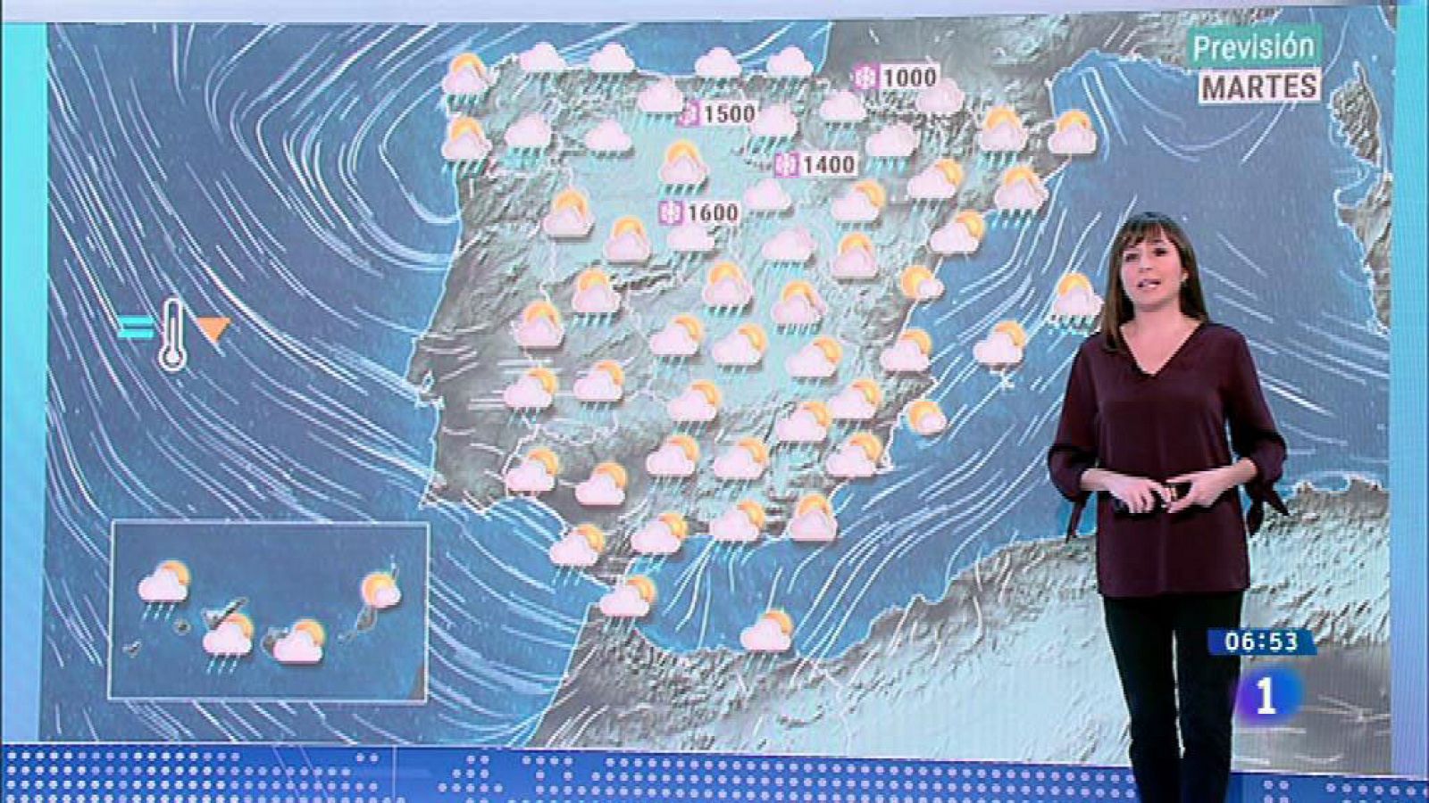 Hoy, lluvias fuertes en Galicia y descenso de temperaturas en la mitad norte