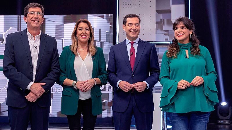 Elecciones andaluzas: La corrupción centra el primer debate