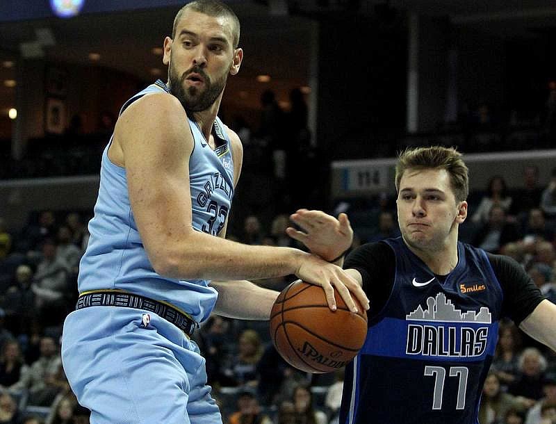 Doncic no puede con los Grizzlies de Marc Gasol