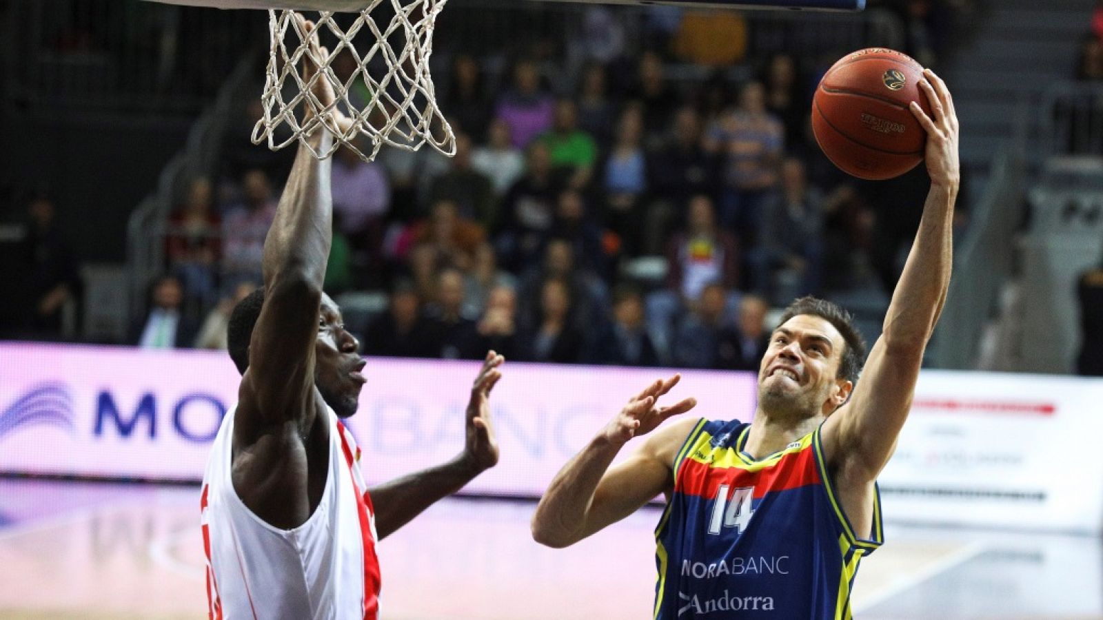 Baloncesto en RTVE: 8ª jornada: Morabanc Andorra - Crvena Zezda MTS Belgrado | RTVE Play