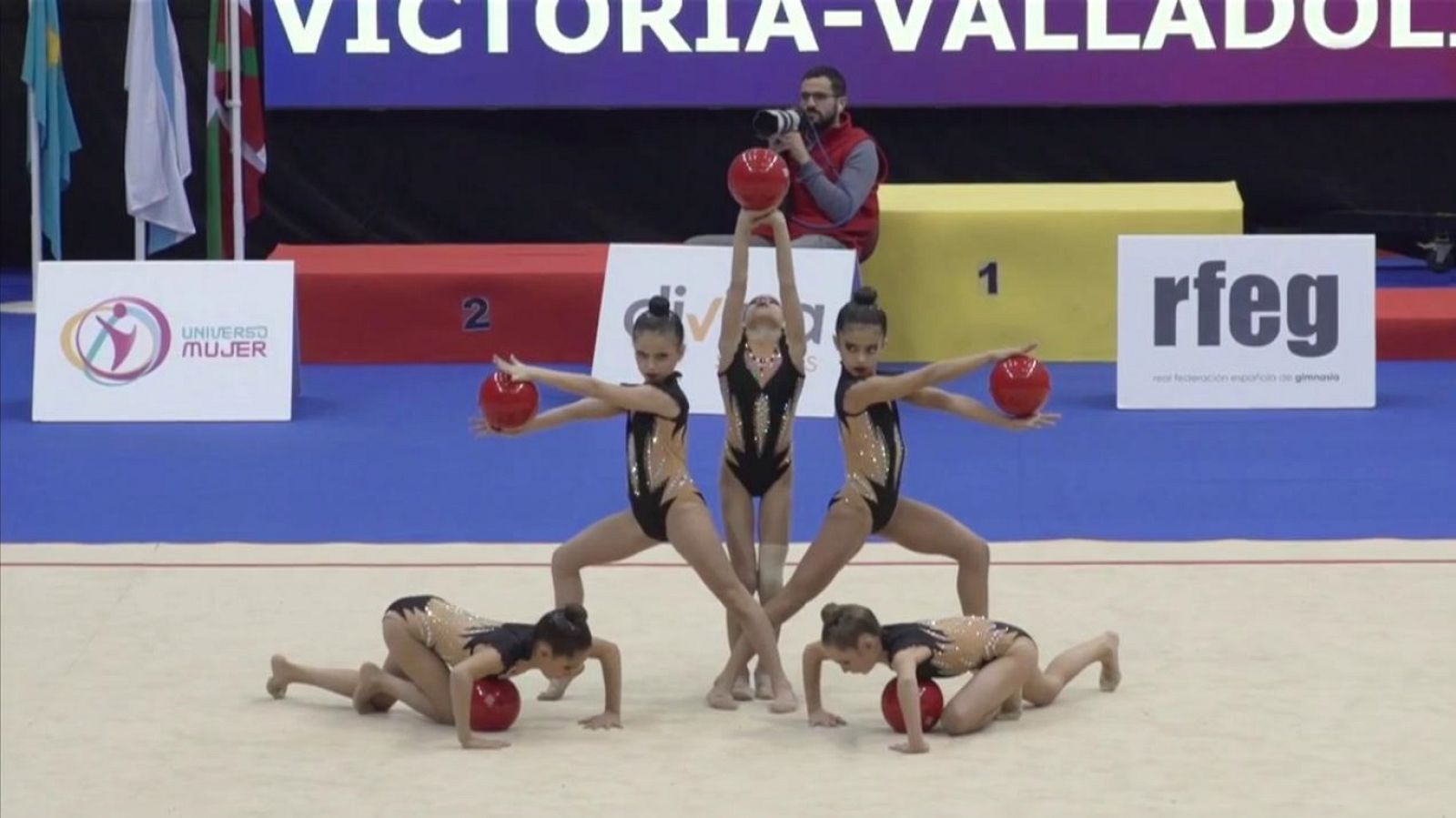 Gimnasia rítmica - Campeonato Nacional Base Conjuntos - Divina Pastora Seguros - ver ahora