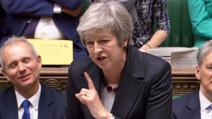 Telediario 1 - May defenderá los intereses de Gibraltar en el 'Brexit'