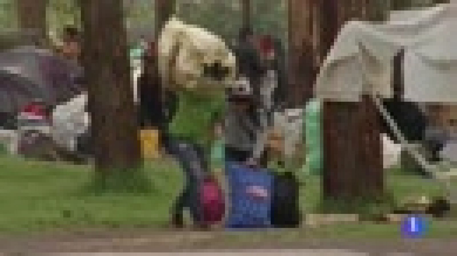 Los migrantes venezolanos en Colombia denuncian la violencia en los campamentos