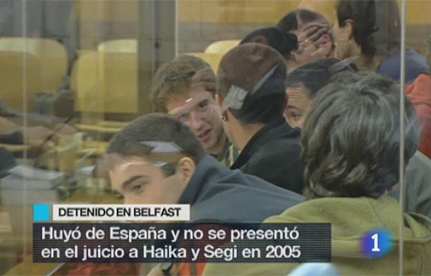 Detenido un ex miembro de Haika