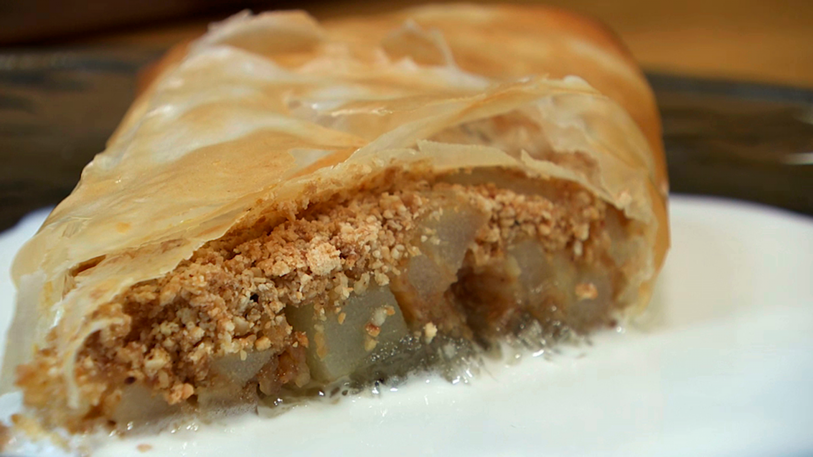 Torres en la cocina - Strudel de cabello de ángel