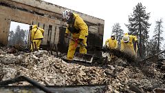 Llega la lluvia a una California calcinada 
