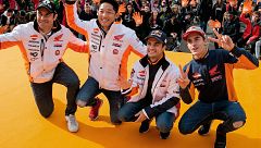 Márquez y Pedrosa, concienciados contra el 'bullying'