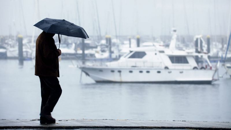 Lluvias y chubascos en Canarias, Galicia, y en el área del Estrecho - Ver ahora