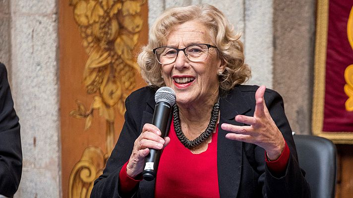 Telediario 1 - Carmena presenta "Más Madrid", la plataforma con la que optará a su reelección como alcaldesa