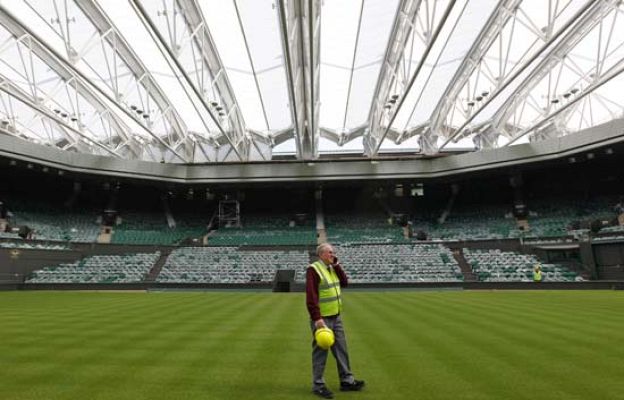  - El 'paraguas' de Wimbledon