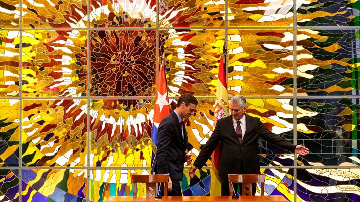 Telediario 1 - España y Cuba acuerdan un encuentro anual en el que también hablarán de Derechos Humanos