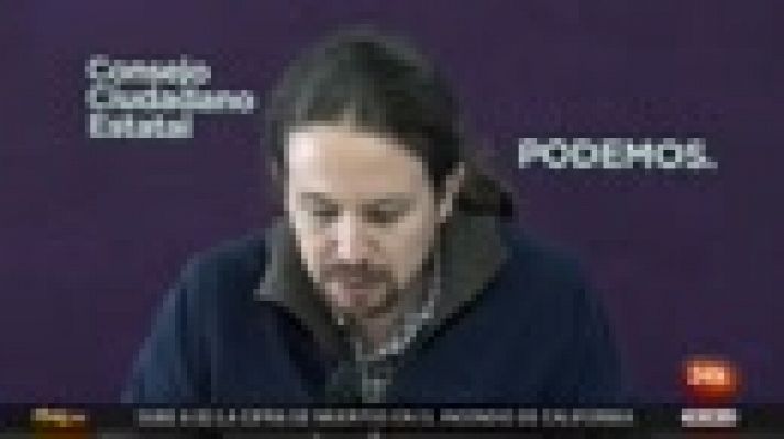 Iglesias trabajará para "sacar adelante los presupuestos" pero reconoce que "la opción del adelanto electoral está ahí"