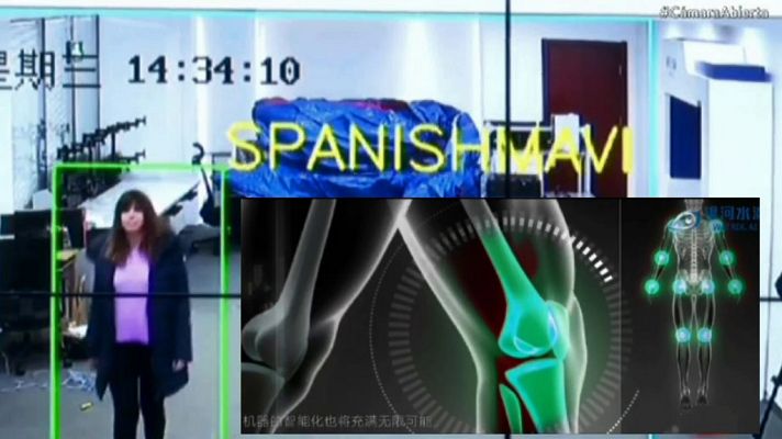 Cámara abierta - El reconocimiento de marcha en China, Lenguaje digital...