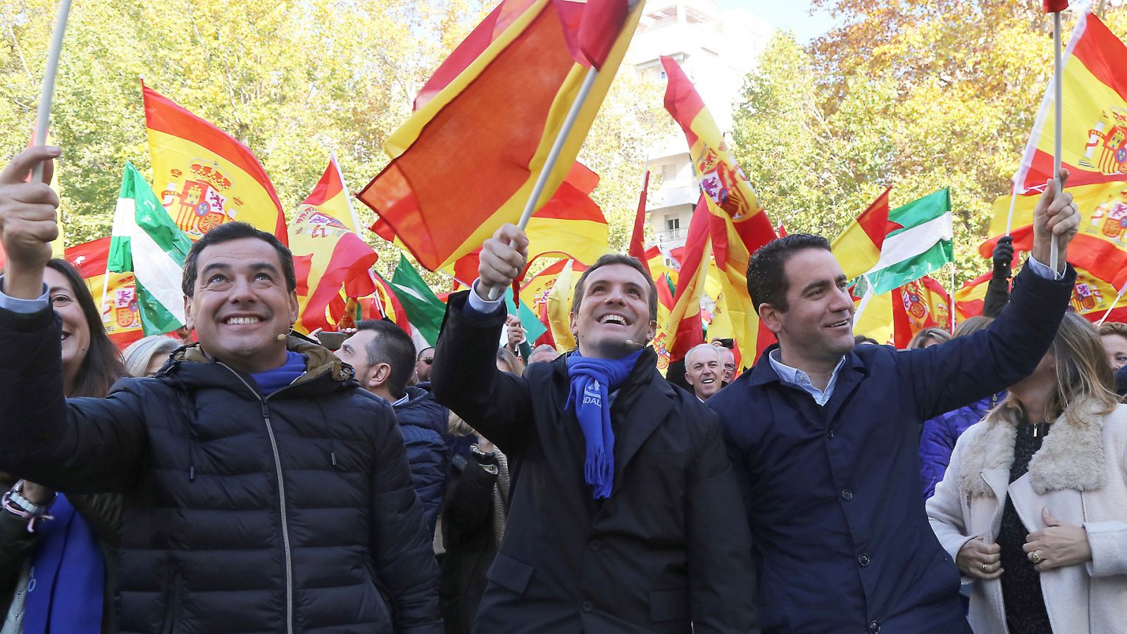 Telediario 1: Moreno promete acabar con la "maquina del enchufismo" socialista | RTVE Play