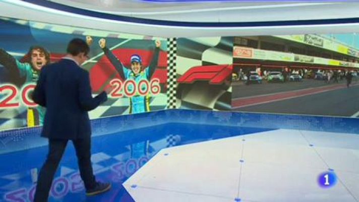 Telediario 1 - Alonso, el mejor piloto español de la historia se retira de la F1