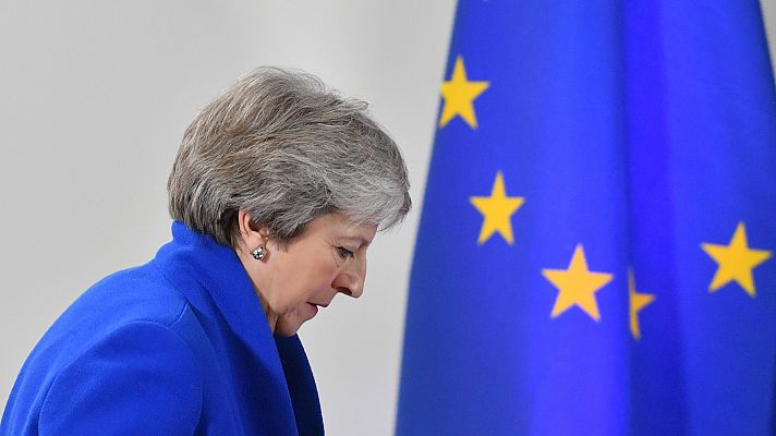 Telediario 1 - Posibles escenarios si el Parlamento británico rechaza el acuerdo del 'Brexit'