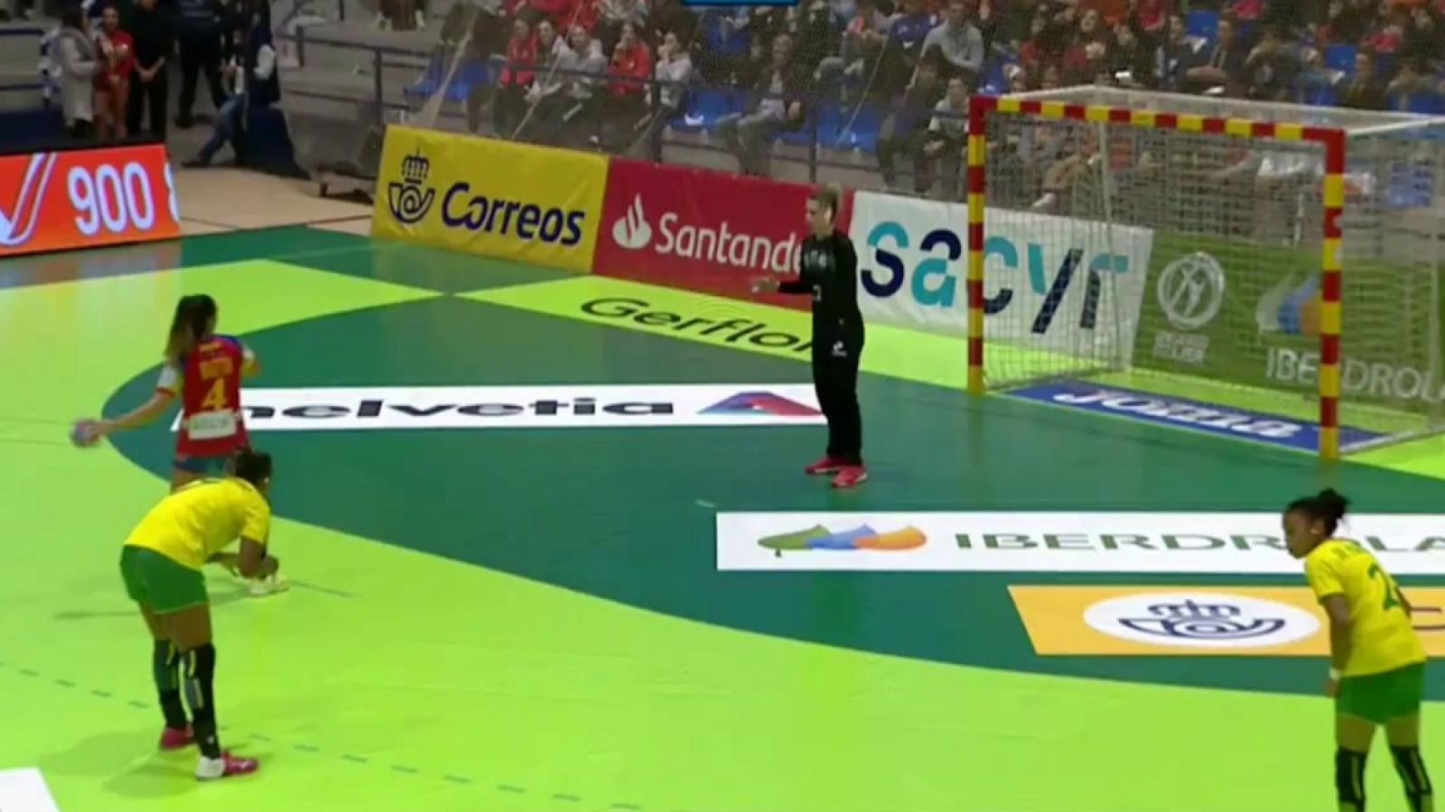 Balonmano - Torneo Internacional Femenino 2018: España - Brasil, desde Alicante - ver ahora