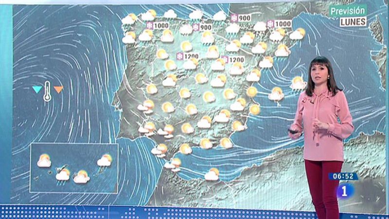 Viento fuerte hoy en el norte, este y Baleares y caída de las temperaturas