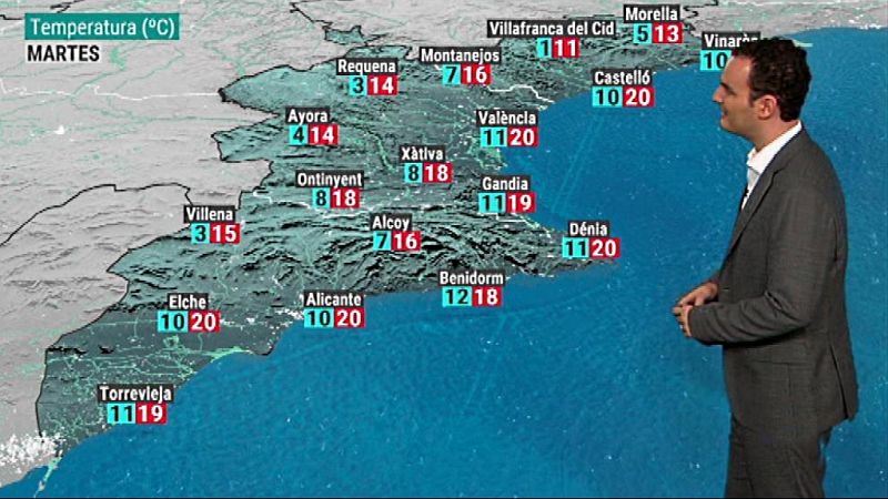  El tiempo en la Comunidad Valenciana - 26/11/18 - ver ahora