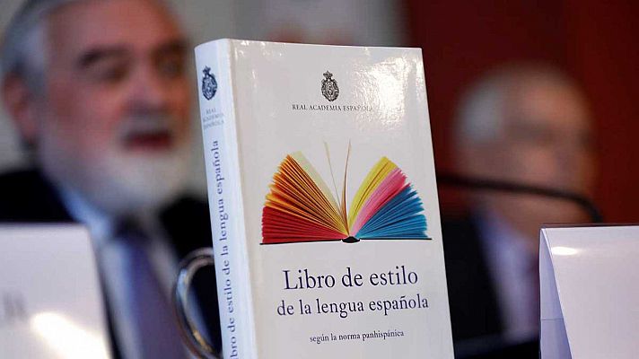 Telediario 1 - La RAE publica el primer libro de estilo de la lengua