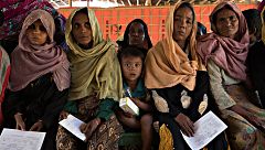 Los refugiados rohinyás sobreviven pese a la desesperanza en Bangladesh