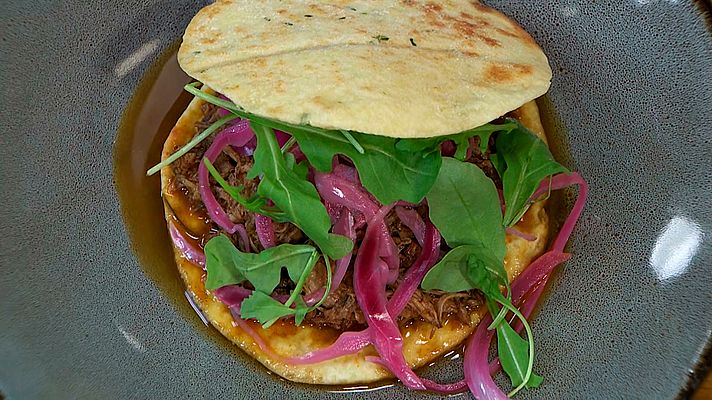 Torres en la cocina - Ternera con pan rápido