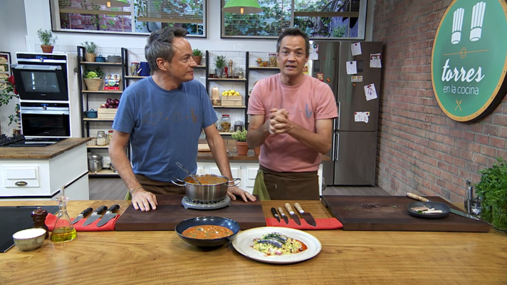 Torres en la cocina - Migas de sémola y caldo quemao