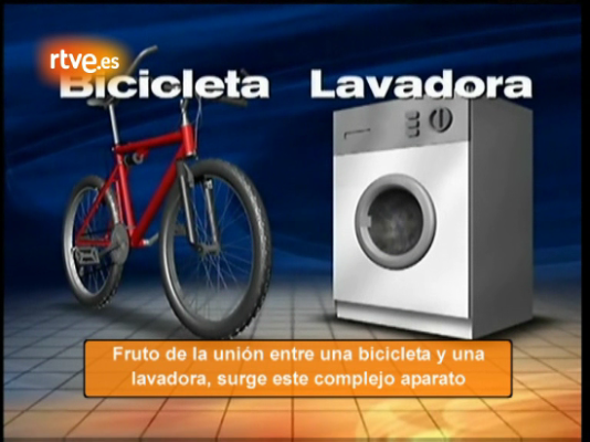  - La "bici-lavadora"