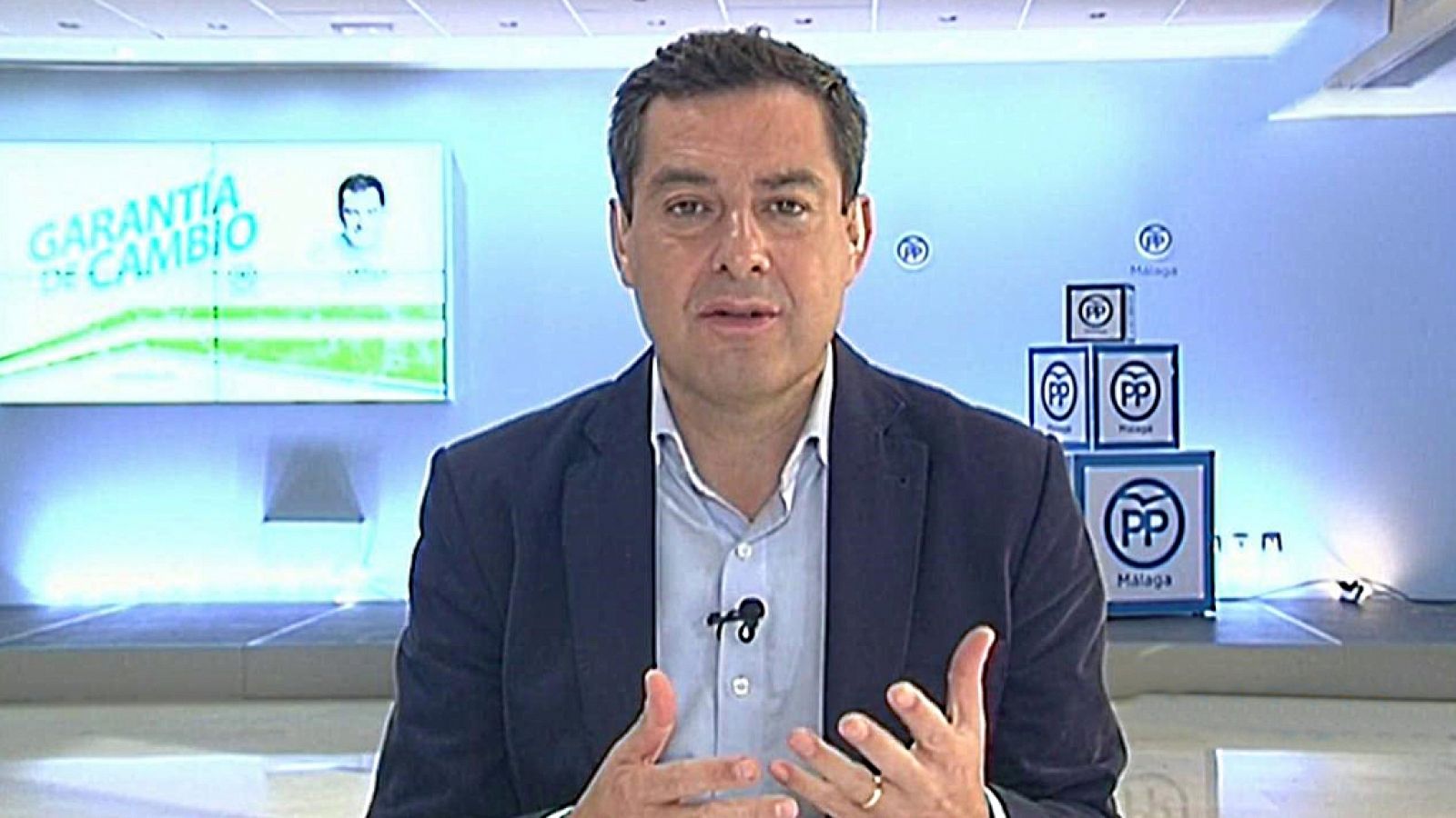 Los desayunos de TVE - Juan Manuel Moreno, candidato del PP a la Presidencia de la Junta de Andalucía