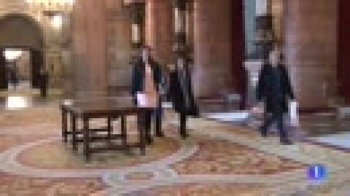 Telediario 1 - La Generalitat culpa de la situación actual al sistema de financiación