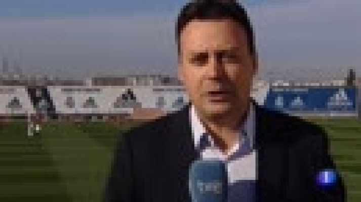 Telediario 1 - El Madrid se conjura para enderezar el rumbo