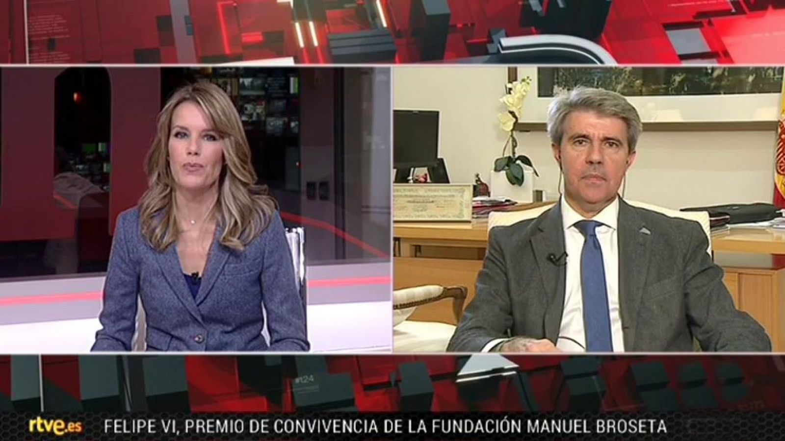 La tarde en 24h: La tarde en 24 horas - Entrevista: Ángel Garrido | RTVE Play