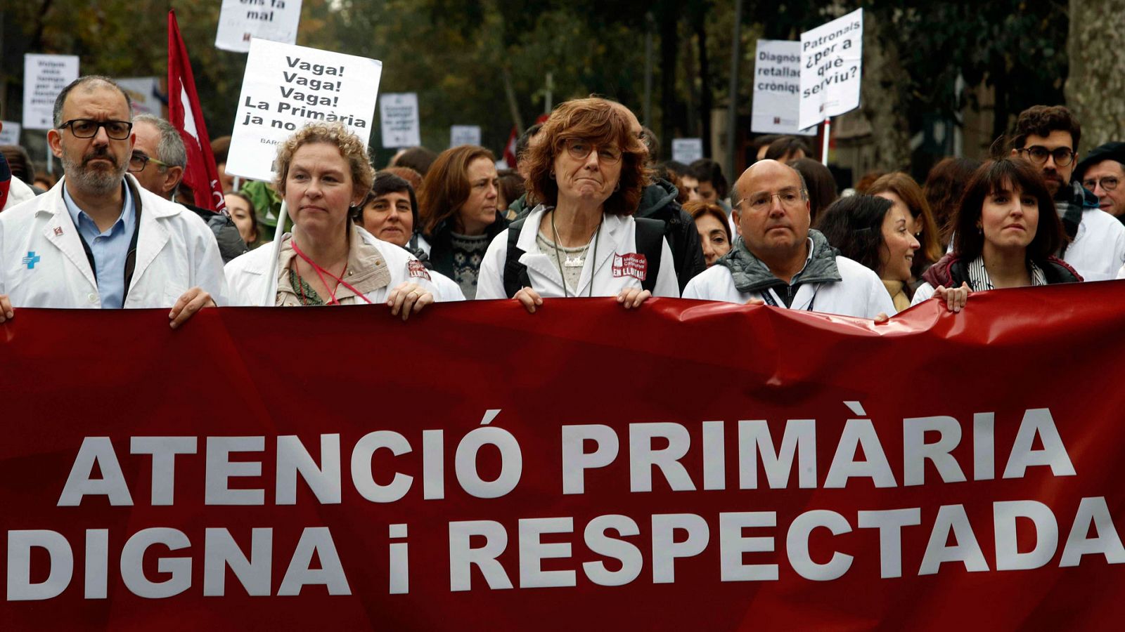 Principio de acuerdo entre la Generalitat y los médicos catalanes, a falta de la adhesión del sindicato CGT
