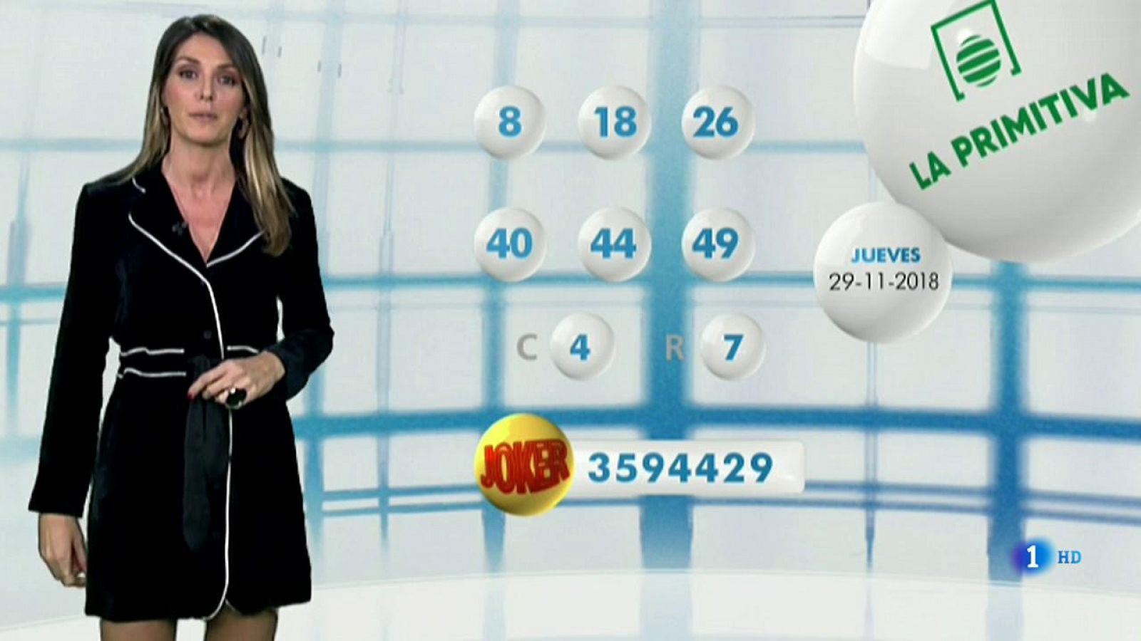 Loterías: Lotería Nacional + La Primitiva + Bonoloto - 29/11/18 | RTVE Play
