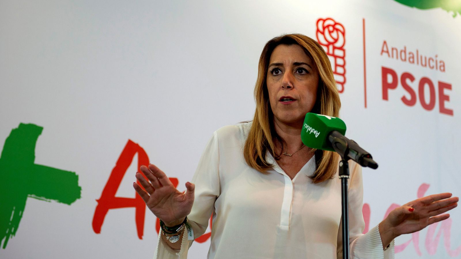 Elecciones andaluzas: Díaz reitera que quiere gobernar "sola", pero que hablará con todas las fuerzas que entre en el Parlamento" - RTVE.es