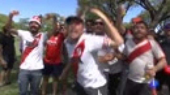 Telediario 1 - Las agencias de viajes preparan el desembarco argentino en Madrid