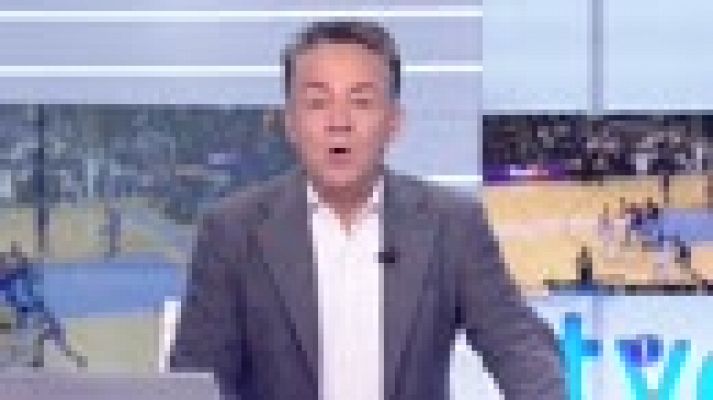 Telediario 1 - Pau Gasol sigue con la recuperación de su lesión en el pie