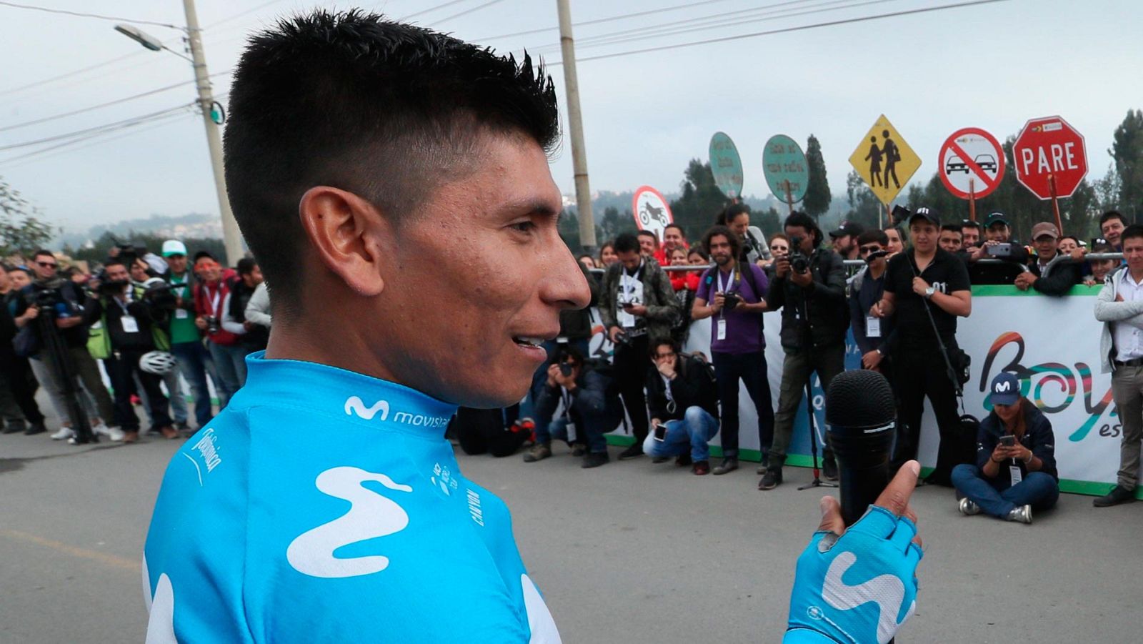 Nairo Quintana, todo un referente en su tierra
