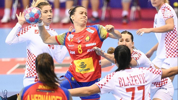 Campeonato de Europa Femenino: España - Croacia