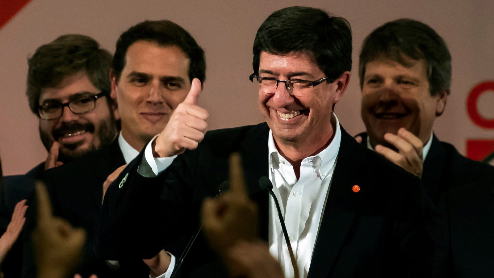 Resultado elecciones Andalucía: Marín afirma que "el cambio ha llegado a Andalucía"