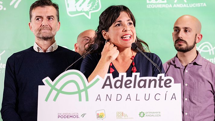 Especiales informativos - Teresa Rodríguez: "Hay que parar a la derecha en las instituciones y en la callle"